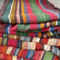 جاجیم در رنگ های زیبا ( کاملا نو )