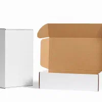 50 عدد جعبه کرافت سفید خام