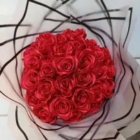 گل ،کادویی، هدیه، روبانی