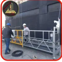 کلایمر با پلاستر بالابر و داربست مرکزی