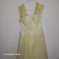 لباس مجلسی لیمویی