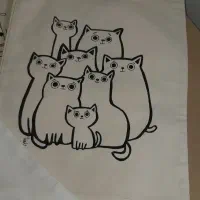 توت بگ ساک دستی پارچه ای