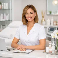 منشی مطب زیبایی و اپراتور لیزر