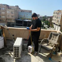 کولرگازی نصب و تعمیرات سرویس کولرگازی  داکت اسپیلت