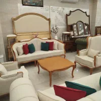 مبل کلاسیک مینیمال کویین چوب راش مدل فرانسوی کد ۱۴
