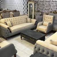 مبل پاریس چستری مجموعه زرکالا مدل 72