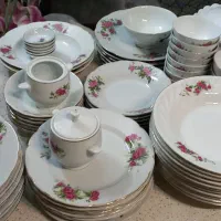 سرویس چینی کامل گلسرخی