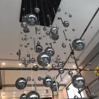 لوستر باران دارای سایز بندی