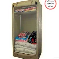 کمد برزنتی جا رختخوابی و میز کامپیوتر