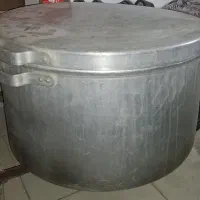 دیگ روحی و اجاق گاز فشار قوی و ملاقه روحی