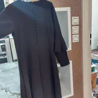 مانتو مشکی سایز ۴۴