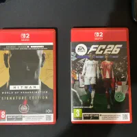 بازی سوییچ ۲ fc26 و HITMAN switch 2
