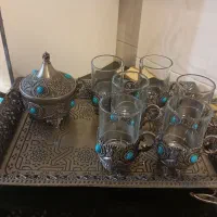 ست چای خوری ۱۲نفره همراه سینی زیرخاکی