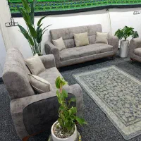 مبل ۷ نفر جنس در حد نو قیمت حراجی ارسال رایگان