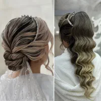 نیاز ب مدل شینیون رایگان
