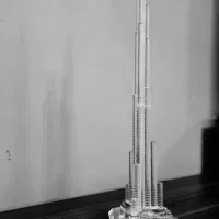 مجسمه کریستال برج خلیفه