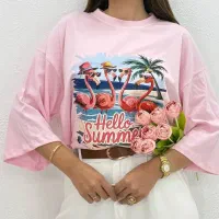 تیشرت باکسی تک و عمده