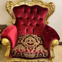 مبل استیل به همراه میز ناهار خوری