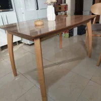 ناهار خوری ۴ نفره برند برگ سبز ، چوب راش گرجستان