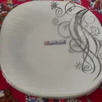 سرویس ۲۵ پارچه ظروف شیشه ای