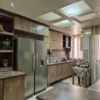 فروش کابینت MDF طرح چوب سالم و تمیز
