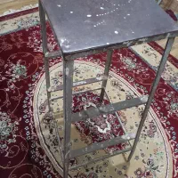 چهارپایه آهنی دوطرف پایه دار