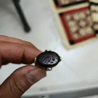 انگشتر عقیق باز کر یا زهرا