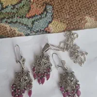 نیم ست نقره خرم سلطانی
