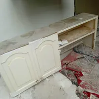 کابینت همراه هودابچکان وسینک|آب‌چکان و نظم‌دهنده ظروف|زاهدان, |دیوار
