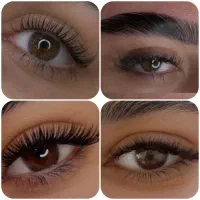 اکستنشن کاشت و لیفتینگ ابرو مژه