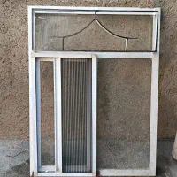پنجره آهن وتوری پی وی سی