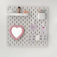 فروش تابلو پگبورد دیواری سفید کاملا نو/پرداخت امن