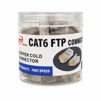 سوکت شبکه میان گذر FTP فلزی