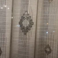 پرده طرح دار سالن