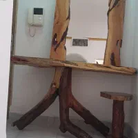 آینه و کنسول روستیک
