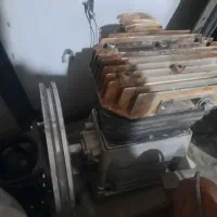 متور کمپرسور باد ۵۰۰ لیتر و دو عدد دلر رو میزی