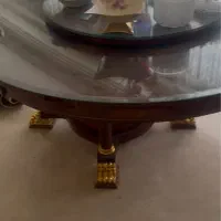 میز ناهار خوری کلاسیک گرد