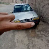 پراید نقره ای