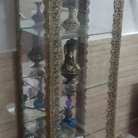 بوفه وآینه و شمعدان جنس برنز