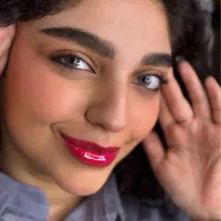مدل عکاسی شیدینگ لب و بن مژه چشم رنگی باهزینه390
