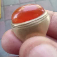 انگشتر عقیق سنگ قدیمی