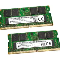 دو عدد رم 8 گیگ DDR4 لپ تاپ