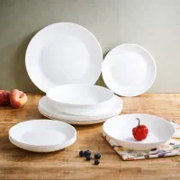 کریستال اکبری ارکوپال سفید ساده