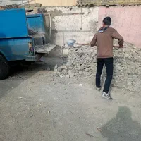 باربری حمل بار نیسان کمپرسی