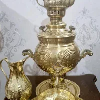 سماور زغالی برنز