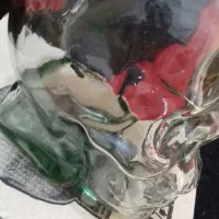 بطری شیشه ای اسکلتی