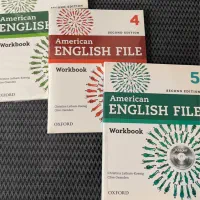 کتاب های American English File 3 4 5 داخل کاور نو