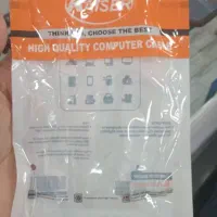 کابل دوقلو تلفن رومیزی و سوکت دار.