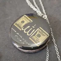 آویز خودرو رزق روزی با طرح الله دلار(ترند روز)