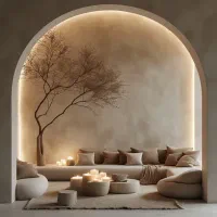 بازسازی صفر  تا صد .پتینه .نقاشی روی سقف و دیوار